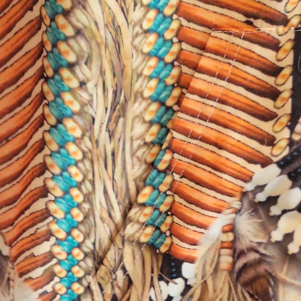 Feather Pattern Lightweight Jacket - Picture 3 of 14